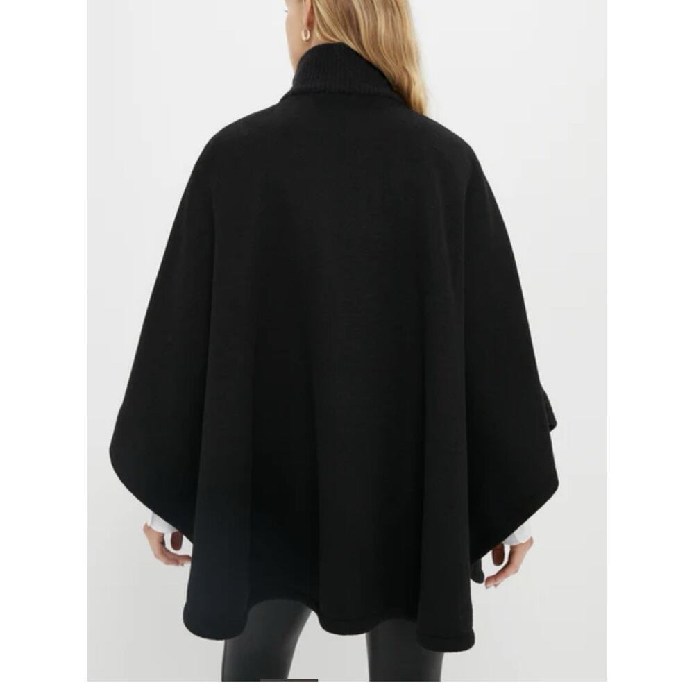 TUCKERNUCK Black Full Zip Huntington Poncho OS - Picture 2 of 16